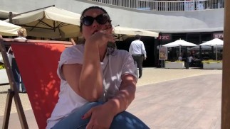 Complete absorbion of cigarillo