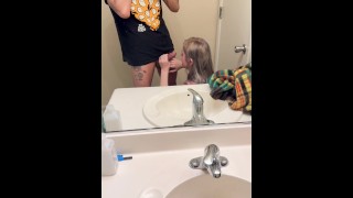 Seven minutes in heaven at a house party