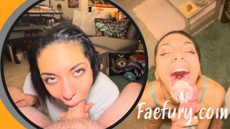 Tired Slut Sucks and Slobbers - Fae Fury