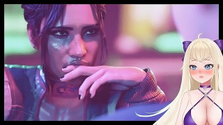 ah. le classic. 😂 Panam Palmer handjob hentai Cyberpunk rule 34