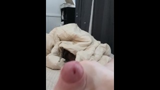 Uncut cock wanking & Cumming | Foreskin | Masturbation | Bear