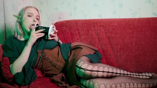 ASMR FOREST ELF | LICKING, MOUTH SOUNDS & TINGLES with Elsa (3Dio + Blue Yeti, 4K)