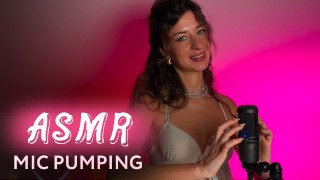 ASMR * Soft and gentle brunette Amy Haze Make You Relax and Cum * MIC PUMPING