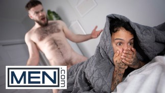 MEN - Adrian Zuki Catches Marcus McNiell Fucking A Sex Doll And Secretely Takes It's Place