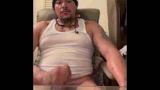 Hot Latino Thug Horny and Jacking Off